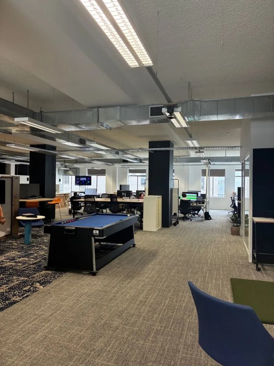 HBG Surry Hills HQ, desk area