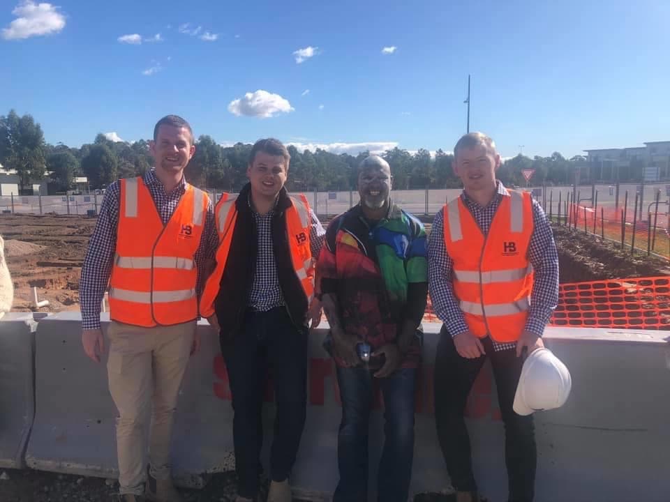 HBG team at Matrix Smoke Ceremony, 2019